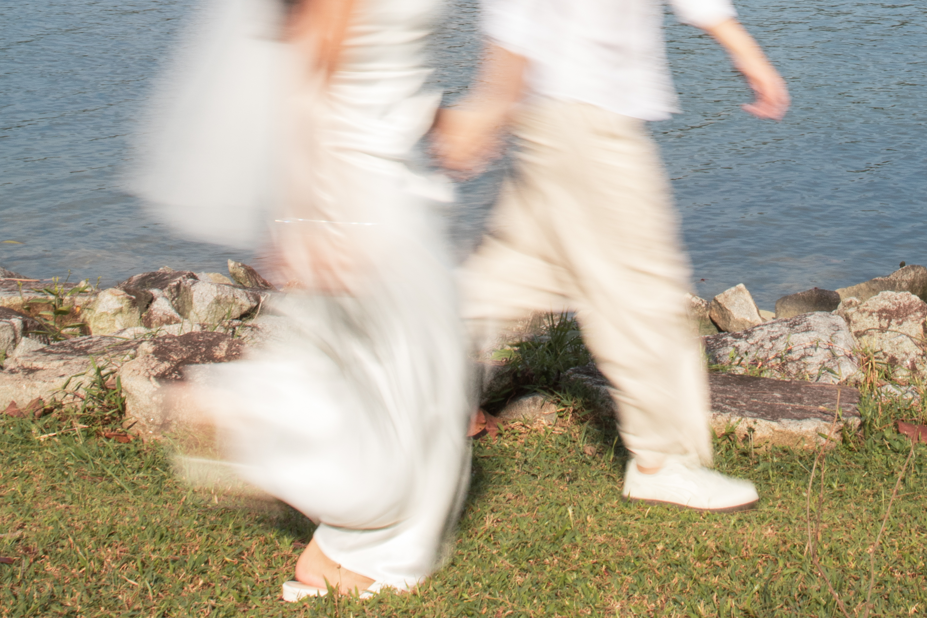 Beautiful venue at golden hour